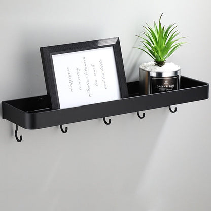 Slim Metal Wall Storage Shelf