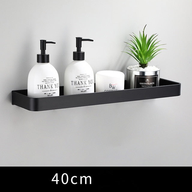 Slim Metal Wall Storage Shelf