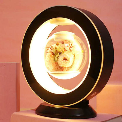 Unique Floating LED Flower Table Lamp - Pexav