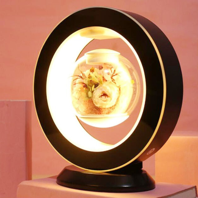 Unique Floating LED Flower Table Lamp