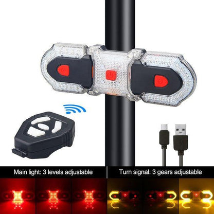 Bright Wireless Bicycle Turn Signal Light
