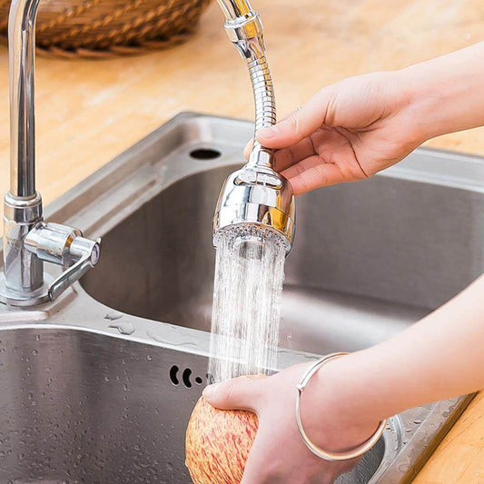Adjustable 360 Degree Low Flow Faucet Head - Pexav