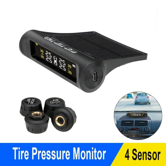 Wireless Solar Tire Pressure Monitoring System - Pexav