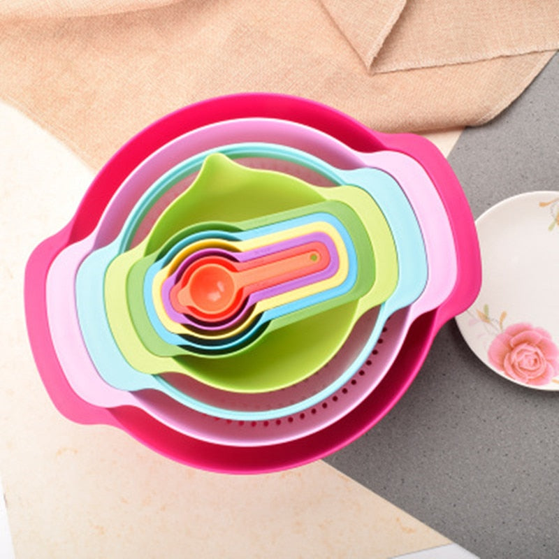 Colorful Versatile Nested Kitchen Bowl Set - Pexav