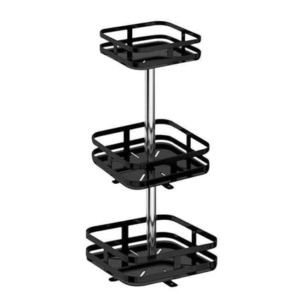 Adjustable Turntable Spice Organizer Rack