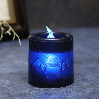 Spooky Pumpkin Candle Home Decor