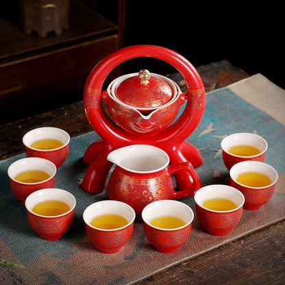 Traditional Chinese Ceramic Tea Set