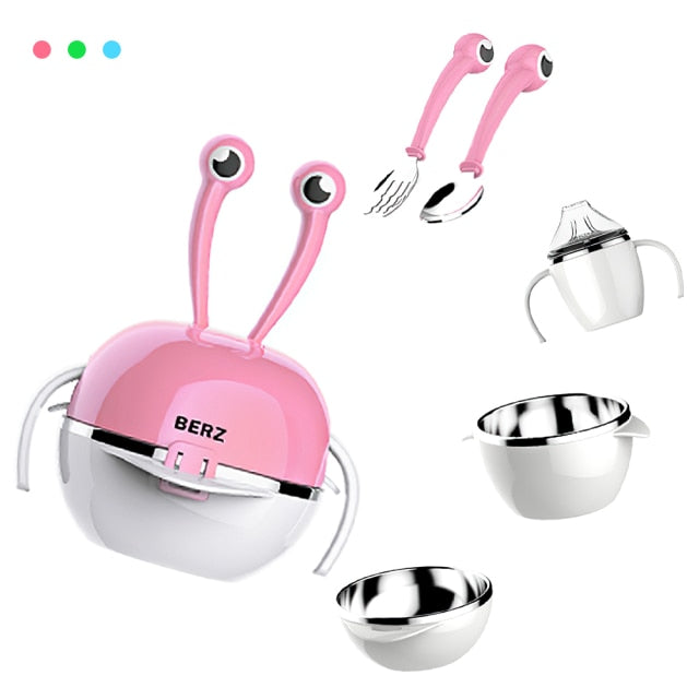 Cute Baby Deer Feeding Table Set