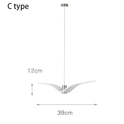 Coastal Style Glass Pendant Light