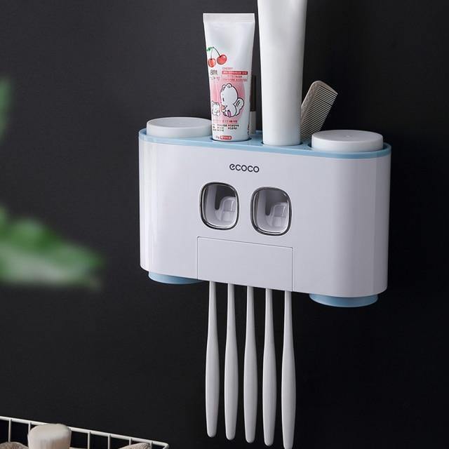 Automatic Bathroom Toothpaste Holder Dispenser