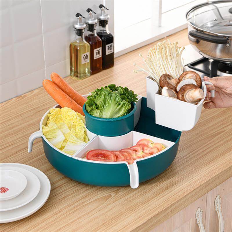 Collapsible Kitchen Strainer Serving Basket - Pexav