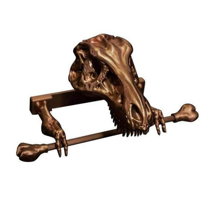 Fun T-Rex Bathroom Tissue Holder