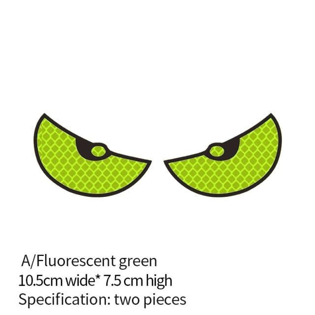 Bright Reflective Auto Decal Stickers