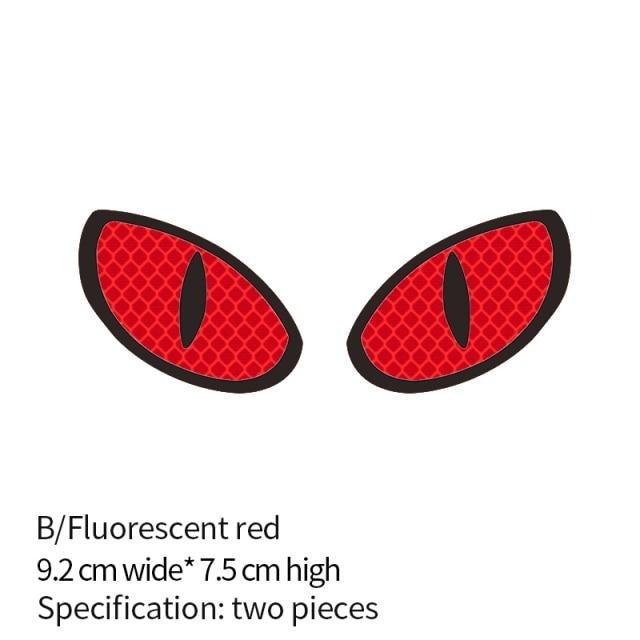 Bright Reflective Auto Decal Stickers