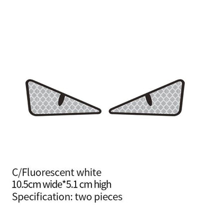 Bright Reflective Auto Decal Stickers