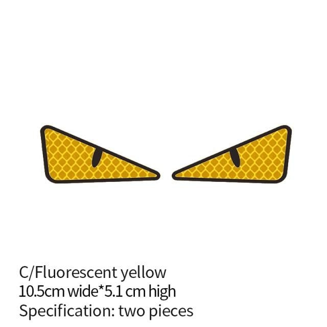 Bright Reflective Auto Decal Stickers