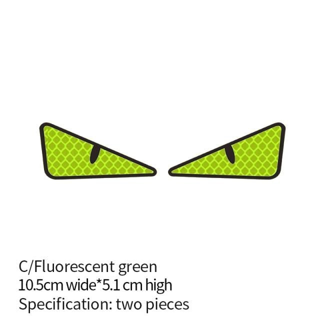 Bright Reflective Auto Decal Stickers