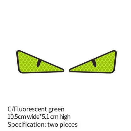 Bright Reflective Auto Decal Stickers