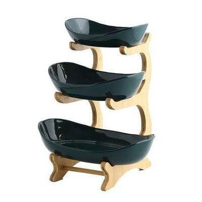 Tiered Fresh Food Storage Plate Stand