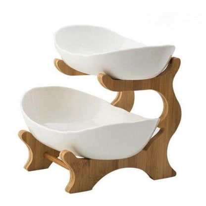 Tiered Fresh Food Storage Plate Stand