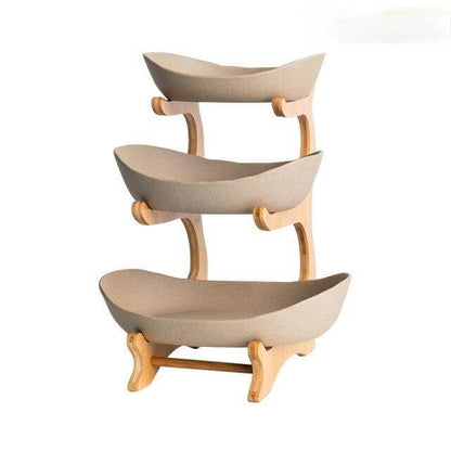 Tiered Fresh Food Storage Plate Stand