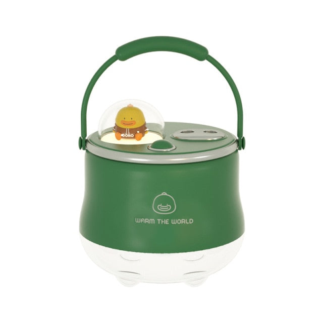 Stylish Teapot Cool Mist Table Lamp