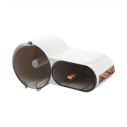 Space Saving Bathroom Paper Dispenser