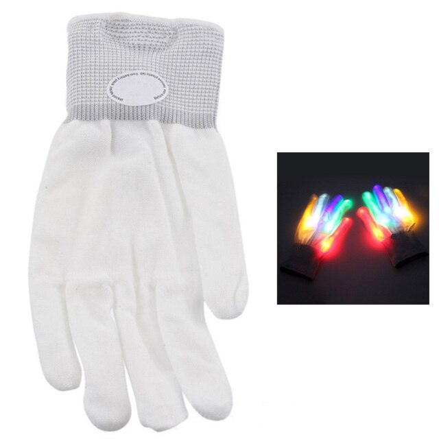Bright Flashing Festival Gloves