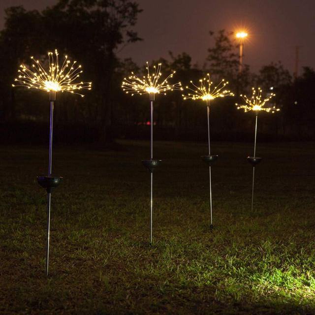 Bright Garden Solar Flower Lamp