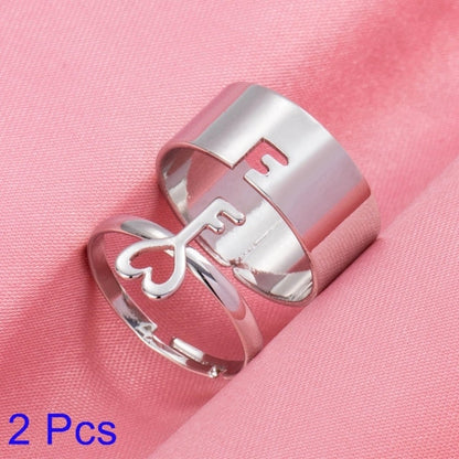 Romantic His Hers Engagement Ring Set