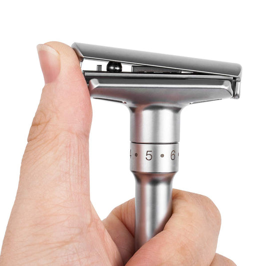 Sharp Men's Metal Safety Razor - Pexav