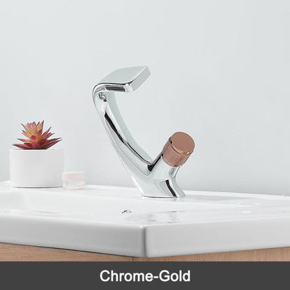 Modern Stainless Steel Cascade Kitchen Faucet