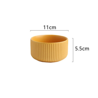 Vibrant Porcelain Dining Plate