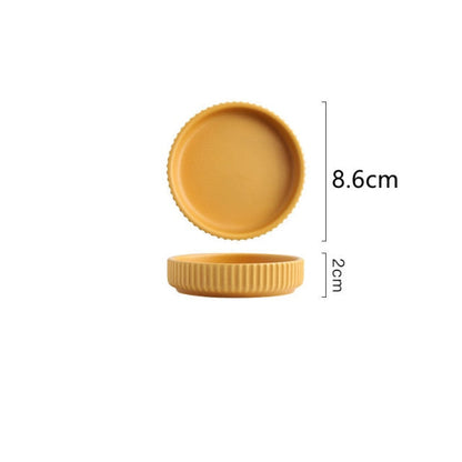 Vibrant Porcelain Dining Plate