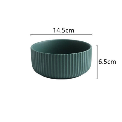 Vibrant Porcelain Dining Plate