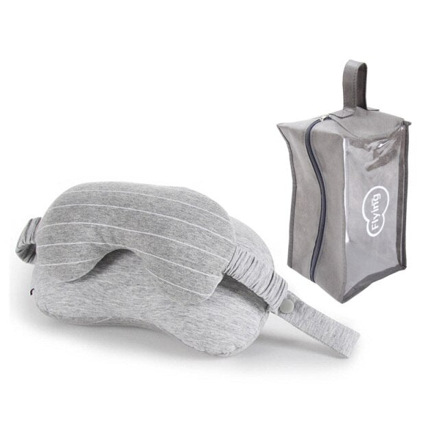Travel Set Neck Pillow Eye Mask Kit