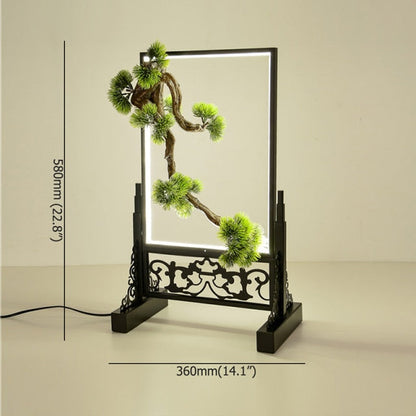 Unique Contemporary Wooden Desk Lamp