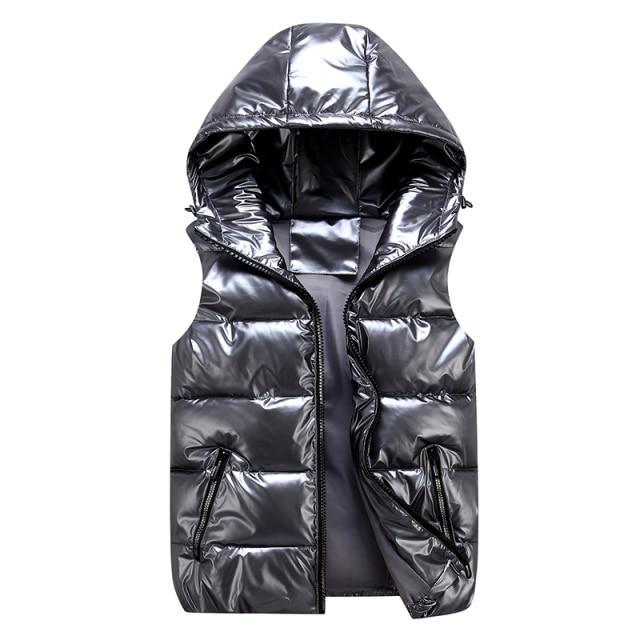 Warm Zip Up Sleeveless Puffer Jacket