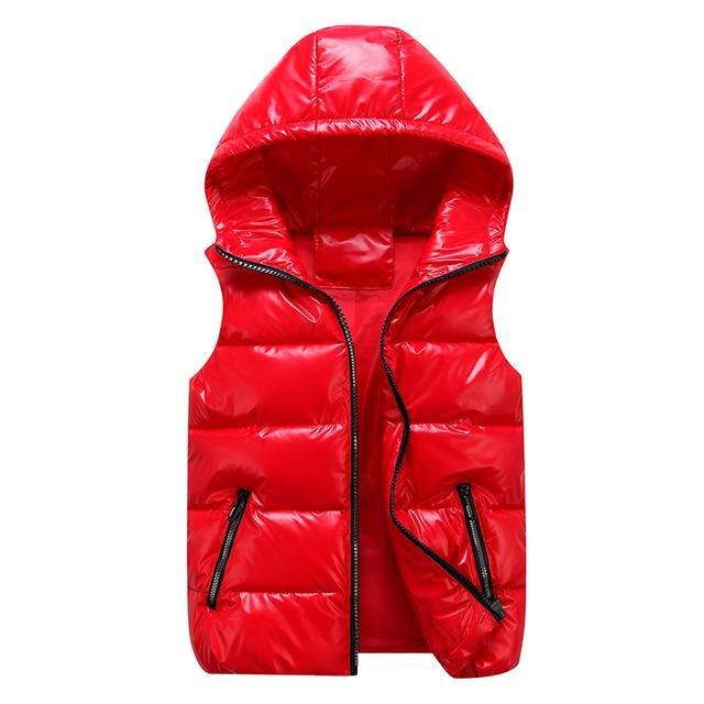 Warm Zip Up Sleeveless Puffer Jacket