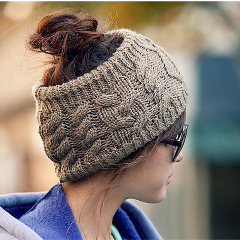 Stylish Winter Knitted Beanie - Pexav