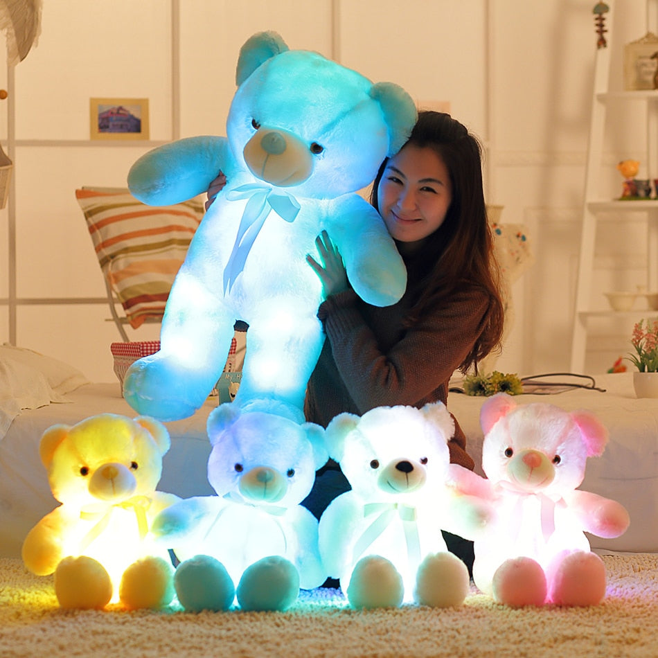 Bright Cuddly Teddy Soft Toy - Pexav
