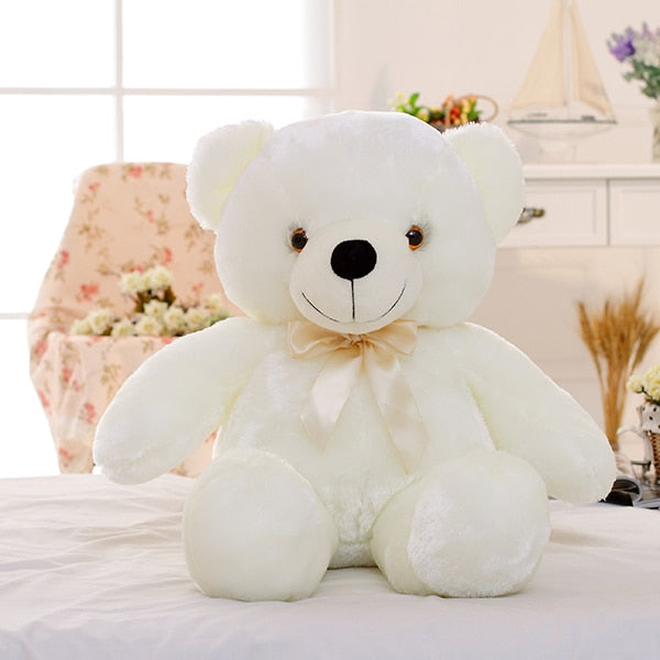 Bright Cuddly Teddy Soft Toy