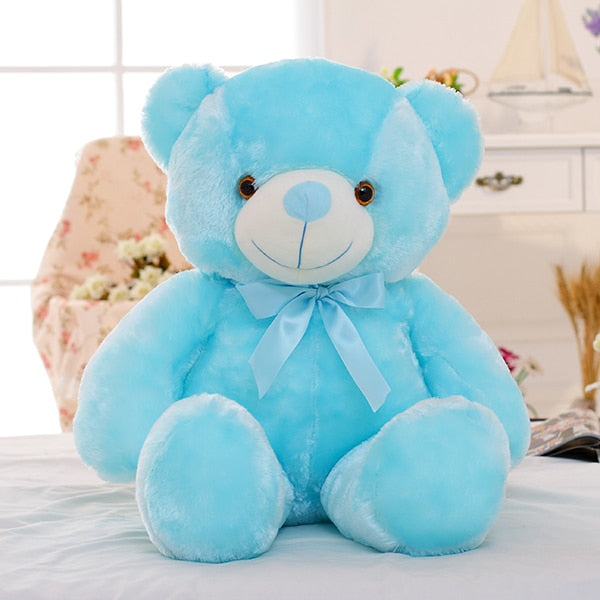 Bright Cuddly Teddy Soft Toy