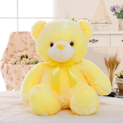 Bright Cuddly Teddy Soft Toy