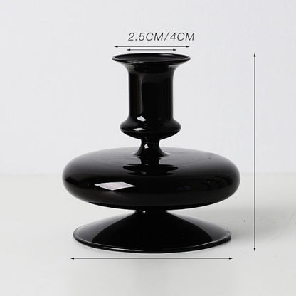 Clear Glass Tealight Candle Holder