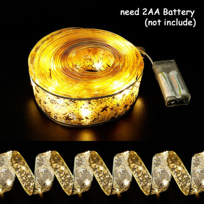 Colorful 2 Tier LED Xmas Tree Lamp