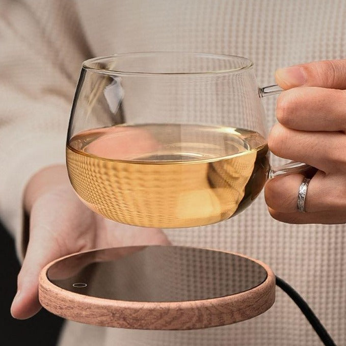 Stylish Ceramic Coffee Mug Warmer Pad - Pexav