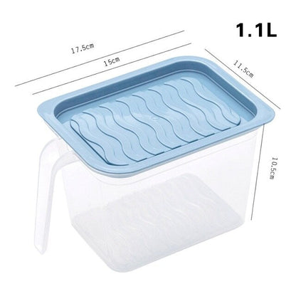 Clear Plastic Fridge Storage Container