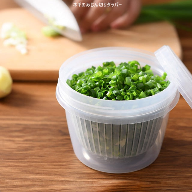 Compact Kitchen Veggie Storage Container
