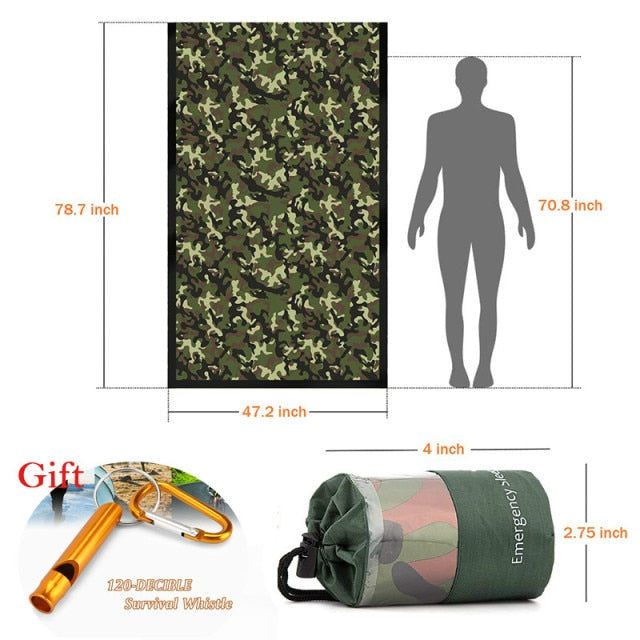 Warm Insulated Outdoor Sleeping Bag